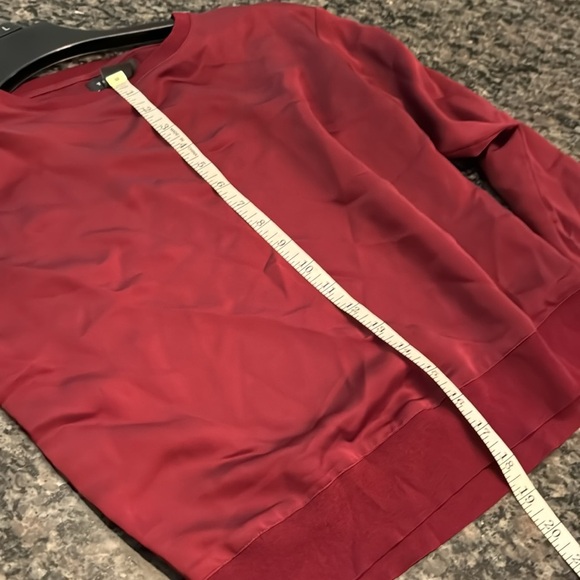 Trouvé maroon blouse XS EUC - Picture 7 of 8